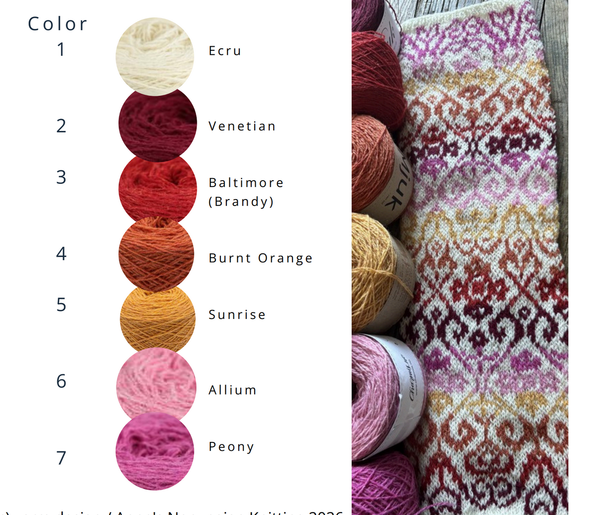 PREORDER NOW - Eternity Shawl Experience by Anne Fjeld - YourNextKnit
