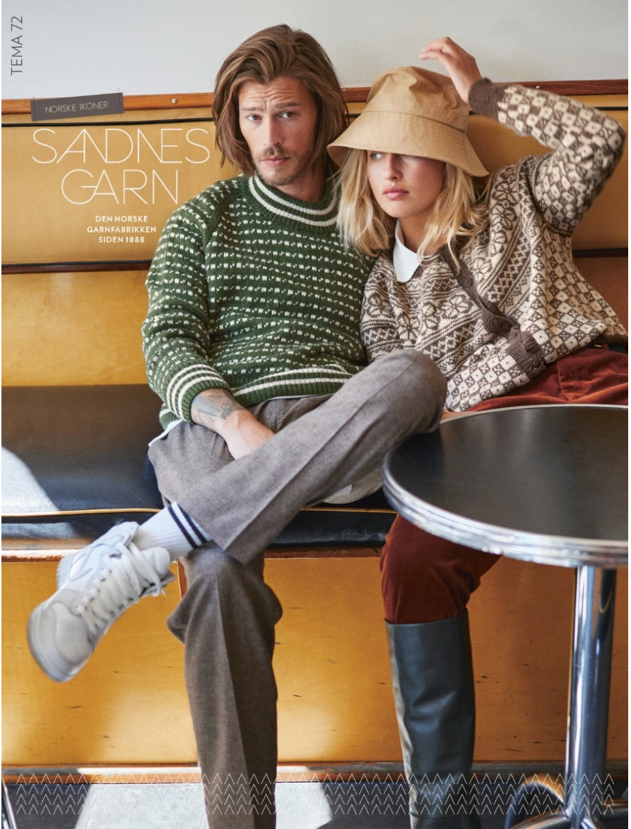 Sandnes Garn - NORWEGIAN ICONS TEMA 72 - YourNextKnit