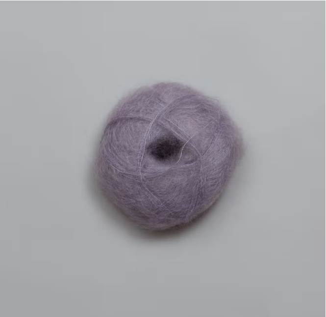 Rauma Plum - Mohair - YourNextKnit