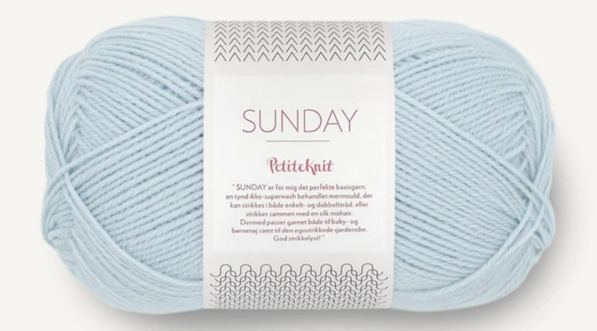 Petiteknit Sunday - Sandness Garn - YourNextKnit